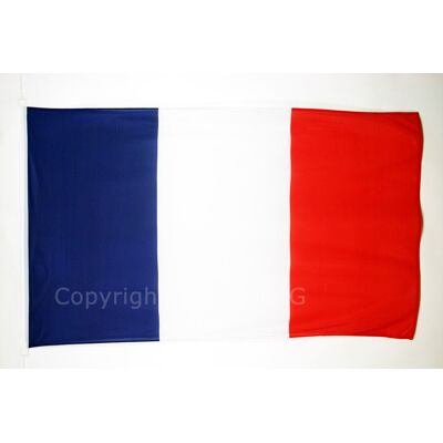 Drapeau France 150x90cm - Usage Extérieur - Publicité Drapeau France 150x90cm - Usage Extérieur - Publicité