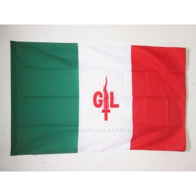 Az Flag - Drapeau Italie Giustizia E Libertà - 150x90cm - Publicité Az Flag - Drapeau Italie Giustizia E Libertà - 150x90cm - Publicité
