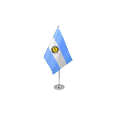 AZ Flag - Prestige Argentine 22x15 Satin - Argentine - 22x15cm Satin - Drapeau de table - Publicité AZ Flag - Prestige Argentine 22x15 Satin - Argentine - 22x15cm Satin - Drapeau de table - Publicité