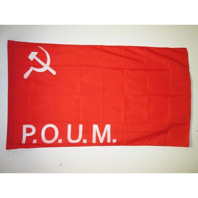 Az Flag Drapeau Parti Ouvrier D'Unification Marxiste 90x60cm - Drapeau Guerre D'Espagne - Publicité Az Flag Drapeau Parti Ouvrier D'Unification Marxiste 90x60cm - Drapeau Guerre D'Espagne - Publicité