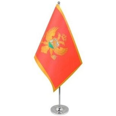 Az Flag Drapeau De Table Prestige Monténégro 22x15cm En Satin - Grand Drapeaux De Bureau - Publicité Az Flag Drapeau De Table Prestige Monténégro 22x15cm En Satin - Grand Drapeaux De Bureau - Publicité