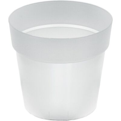 Prosperplast Pot De Fleurs Rond Classique En Plastique Transparent De 12,4 Cm - Publicité Prosperplast Pot De Fleurs Rond Classique En Plastique Transparent De 12,4 Cm - Publicité