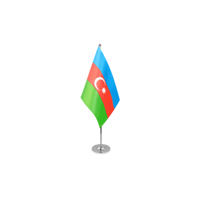 Az Flag - Prestige Azerbaijan Table Flag - 22x15cm - Flag - Publicité Az Flag - Prestige Azerbaijan Table Flag - 22x15cm - Flag - Publicité