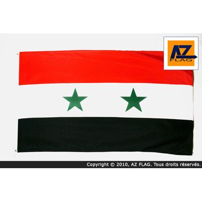 Az Flag Syrie 250x150cm - Drapeau de Syrie - Neuf - Publicité Az Flag Syrie 250x150cm - Drapeau de Syrie - Neuf - Publicité