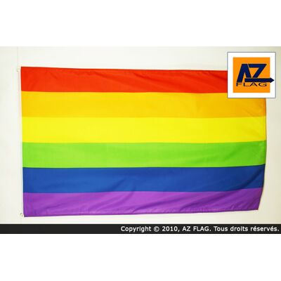 Drapeau Arc-en-ciel AZ FLAG 150x250 cm - Drapeau - Publicité Drapeau Arc-en-ciel AZ FLAG 150x250 cm - Drapeau - Publicité