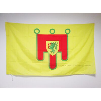 Az Flag Puy-De-Dí?Me 90x60cm - Drapeau Auvergne, France - Publicité Az Flag Puy-De-Dí?Me 90x60cm - Drapeau Auvergne, France - Publicité