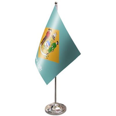 Drapeau de Table Satin Az Flag Delaware 22x15cm - Publicité Drapeau de Table Satin Az Flag Delaware 22x15cm - Publicité