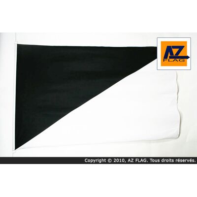 Az Flag Drapeau Plage Noir Et Blanc 150x100cm - Drapeau Flamme De Baignade Noire Et Blan - Publicité Az Flag Drapeau Plage Noir Et Blanc 150x100cm - Drapeau Flamme De Baignade Noire Et Blan - Publicité