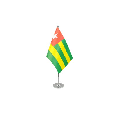 Az Flag Drapeau De Table Prestige Togo 22x15cm En Satin - Grand Drapeaux De Bureau Togol - Publicité Az Flag Drapeau De Table Prestige Togo 22x15cm En Satin - Grand Drapeaux De Bureau Togol - Publicité