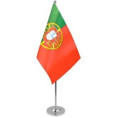 Az Flag Drapeau De Table Prestige Portugal 22x15cm En Satin - Grand Drapeaux De Bureau P - Publicité Az Flag Drapeau De Table Prestige Portugal 22x15cm En Satin - Grand Drapeaux De Bureau P - Publicité