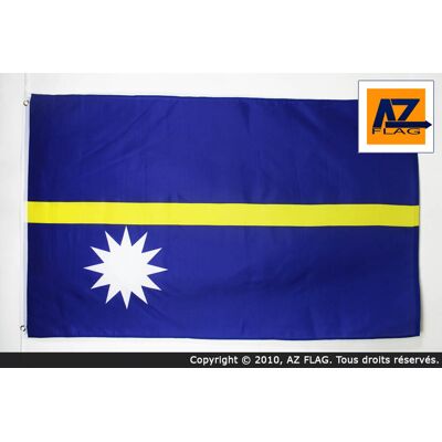 Drapeau Nauru Az Flag 150x90cm - Drapeaux - Publicité Drapeau Nauru Az Flag 150x90cm - Drapeaux - Publicité