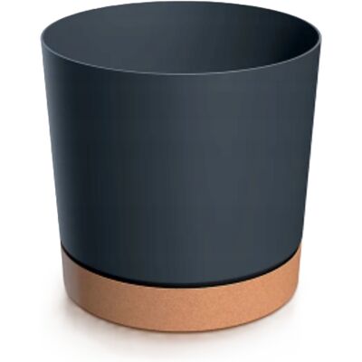 Prosperplast Pot Rond En Plastique À Base Anthracite, 19,9 Cm, Tubo - Publicité Prosperplast Pot Rond En Plastique À Base Anthracite, 19,9 Cm, Tubo - Publicité