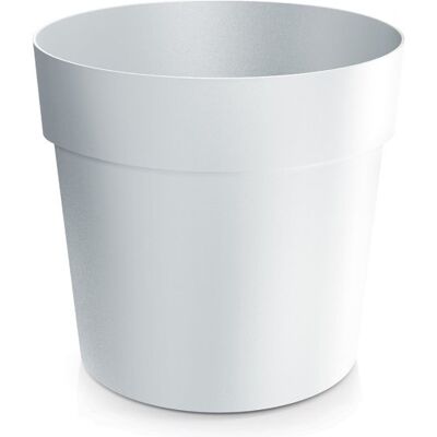 Prosperplast Pot De Fleurs Rond Classique En Plastique Blanc 23,5 Cm Grower - Publicité Prosperplast Pot De Fleurs Rond Classique En Plastique Blanc 23,5 Cm Grower - Publicité