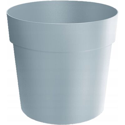Prosperplast Pot De Fleurs Rond Classique En Plastique, Gris Clair, 19,9 Cm, Grower - Publicité Prosperplast Pot De Fleurs Rond Classique En Plastique, Gris Clair, 19,9 Cm, Grower - Publicité