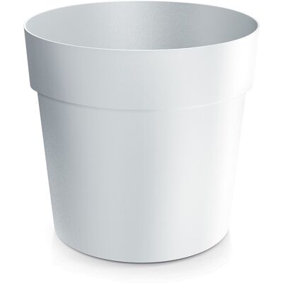 Prosperplast Pot De Fleurs Rond Classique En Plastique Blanc 17,9 Cm Grower - Publicité Prosperplast Pot De Fleurs Rond Classique En Plastique Blanc 17,9 Cm Grower - Publicité