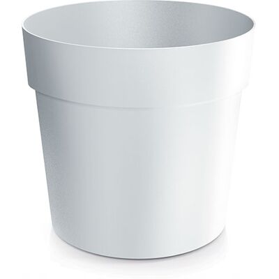 Prosperplast Pot De Fleurs Rond Classique En Plastique Blanc 13,9 Cm Grower - Publicité Prosperplast Pot De Fleurs Rond Classique En Plastique Blanc 13,9 Cm Grower - Publicité