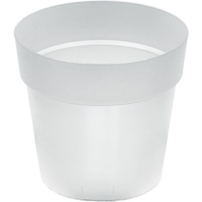 Prosperplast Pot De Fleurs Rond Classique En Plastique Transparent 10,9 Cm Grower - Publicité Prosperplast Pot De Fleurs Rond Classique En Plastique Transparent 10,9 Cm Grower - Publicité