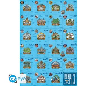 Gb Eye One Piece - Affiche Maxi 91.5x61 - Log Itineray - Publicité Gb Eye One Piece - Affiche Maxi 91.5x61 - Log Itineray - Publicité