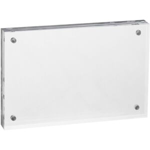 Uxcell Flottant Photo Cadre 3.5\" X 5\" Bureau Sans Cadre Magnétique Affiche Cadre Œuvre, - Publicité Uxcell Flottant Photo Cadre 3.5\" X 5\" Bureau Sans Cadre Magnétique Affiche Cadre Œuvre, - Publicité