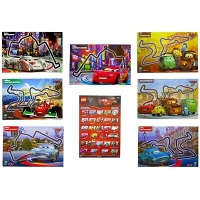 Disney Cars 2 Affiche Enfants Mural 'Art Paquet Film Caractères Course Lego De 8 - Publicité Disney Cars 2 Affiche Enfants Mural 'Art Paquet Film Caractères Course Lego De 8 - Publicité
