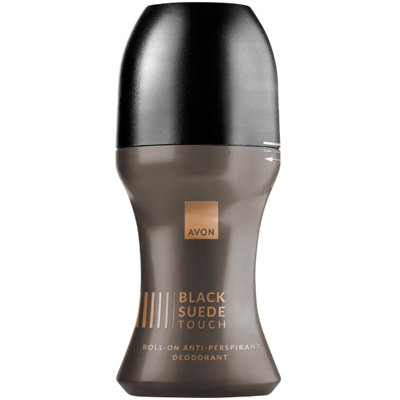 Déodorant Roll-On Avon Black Suede Touch 50 Ml - Publicité Déodorant Roll-On Avon Black Suede Touch 50 Ml - Publicité