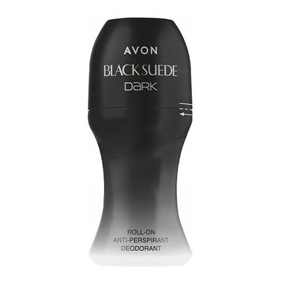 Avon Déodorant Roll-On Black Suede Dark - Publicité Avon Déodorant Roll-On Black Suede Dark - Publicité
