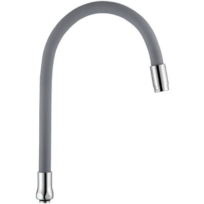 Kuchinox Bec Flexible Pour Robinet De Cuisine Elza Gray - Publicité Kuchinox Bec Flexible Pour Robinet De Cuisine Elza Gray - Publicité