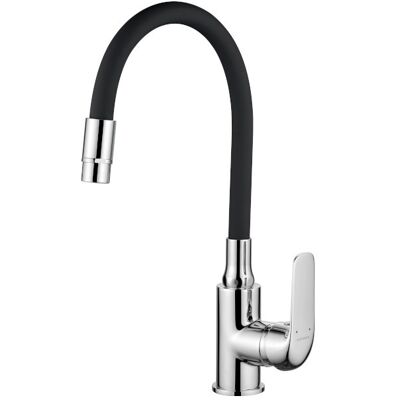 Kuchinox Robinet D'Évier Sur Pied Avec Bec Flexible - Publicité Kuchinox Robinet D'Évier Sur Pied Avec Bec Flexible - Publicité