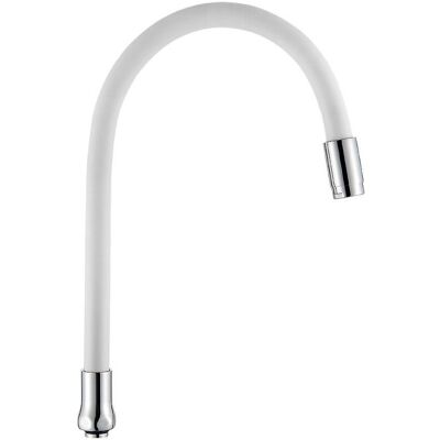 Kuchinox Bec Flexible Pour Robinet De Cuisine Elza Blanc - Publicité Kuchinox Bec Flexible Pour Robinet De Cuisine Elza Blanc - Publicité