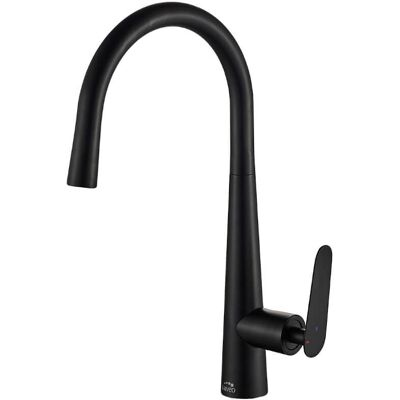 Laveo Robinet D'Évier De Cuisine Sur Pied Nalda Noir - Publicité Laveo Robinet D'Évier De Cuisine Sur Pied Nalda Noir - Publicité