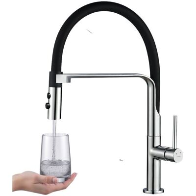 Kuchinox Robinet Sur Pied Siluetto Avec Bec En U - Publicité Kuchinox Robinet Sur Pied Siluetto Avec Bec En U - Publicité