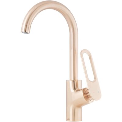 Laveo Robinet D'Évier De Cuisine Tierra Or Rose - Publicité Laveo Robinet D'Évier De Cuisine Tierra Or Rose - Publicité