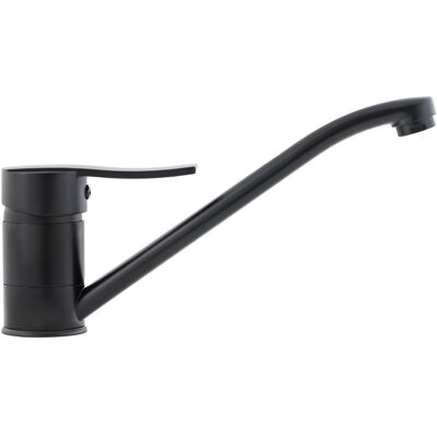 Kuchinox Robinet Sur Pied Noir Madera - Publicité Kuchinox Robinet Sur Pied Noir Madera - Publicité