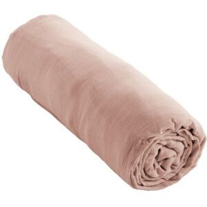 GAÏA - Marshmallow - 200x200 cm - Rose - Fitted sheet - Publicité GAÏA - Marshmallow - 200x200 cm - Rose - Fitted sheet - Publicité