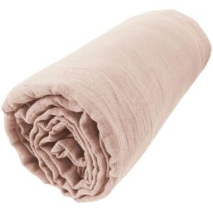 Housse De Rêve Drap Housse 140x190 Cm En Gaze De Coton Gaïa Guimauve - Publicité Housse De Rêve Drap Housse 140x190 Cm En Gaze De Coton Gaïa Guimauve - Publicité