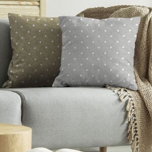 Non Applicabile Coussin Tulipe Cm.57x57 Gris Pois 1810 4pcs - Publicité Non Applicabile Coussin Tulipe Cm.57x57 Gris Pois 1810 4pcs - Publicité