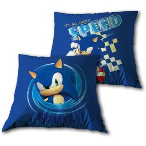 Sonic The Hedgehog Coussin Sonic 35 X 35 Cm Sega - Publicité Sonic The Hedgehog Coussin Sonic 35 X 35 Cm Sega - Publicité