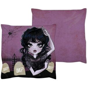Altro Coussin Fille Gothique - Publicité Altro Coussin Fille Gothique - Publicité