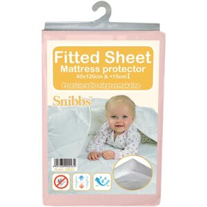 Protège Matelas Imperméable Snibbs Pour Bébé Taille 60 X 120 Cm T Sni 10023v - Publicité Protège Matelas Imperméable Snibbs Pour Bébé Taille 60 X 120 Cm T Sni 10023v - Publicité