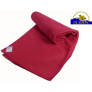 Couverture Polaire Thermotec Ourson 450 Gr Framboise 240x260 - Publicité Couverture Polaire Thermotec Ourson 450 Gr Framboise 240x260 - Publicité