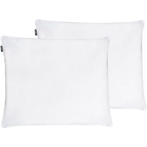 Beliani - Lot De 2 Oreillers - Feldberg - 80 X 80 Cm, En Coton, Blanc - Publicité Beliani - Lot De 2 Oreillers - Feldberg - 80 X 80 Cm, En Coton, Blanc - Publicité