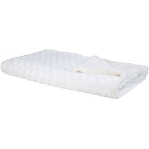 Beliani - Couvre-Lit - Kandilli - 200 X 220 Cm, En Polyester, Blanc - Publicité Beliani - Couvre-Lit - Kandilli - 200 X 220 Cm, En Polyester, Blanc - Publicité