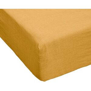 Housse De Rêve - Drap Housse 160x200 - 160x200 - Lin Miel - Housse de Matelas - Publicité Housse De Rêve - Drap Housse 160x200 - 160x200 - Lin Miel - Housse de Matelas - Publicité
