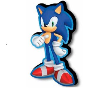 Coussin 3d Sonic Le Hérisson Sega - Publicité Coussin 3d Sonic Le Hérisson Sega - Publicité