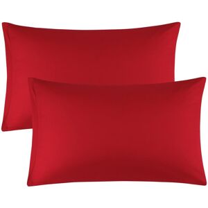 Uxcell Taie Standard Arrêt Glissière Couvre Lit Coton Égyptien 300 Fil 20x26\" 2pcs - Publicité Uxcell Taie Standard Arrêt Glissière Couvre Lit Coton Égyptien 300 Fil 20x26\" 2pcs - Publicité