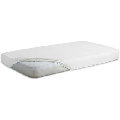 Sans Marque Hygienische Einlage Bettlaken Wasserdicht 160x200x20 Jersey Weiß - Publicité Sans Marque Hygienische Einlage Bettlaken Wasserdicht 160x200x20 Jersey Weiß - Publicité