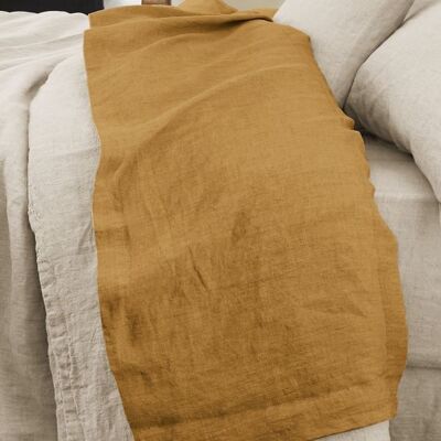 Housse De Rêve - Drap Plat 240x300 Lin Français Caramel - Taille: 240x300 cm - Lin - Publicité Housse De Rêve - Drap Plat 240x300 Lin Français Caramel - Taille: 240x300 cm - Lin - Publicité