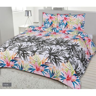 Matex Parure De Lit En Flanelle 220x200 F61a À Motif Floral - Publicité Matex Parure De Lit En Flanelle 220x200 F61a À Motif Floral - Publicité