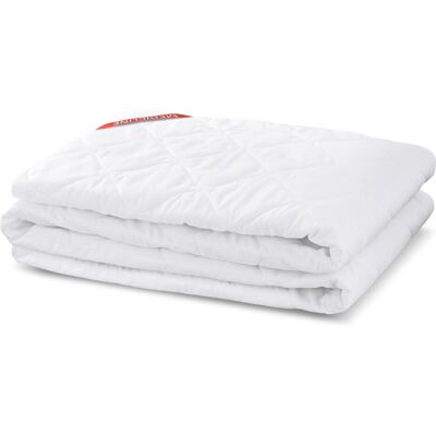 AIO-FACTORY Housse de matelas en microfibre blanche - Publicité AIO-FACTORY Housse de matelas en microfibre blanche - Publicité