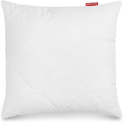 Sans Marque Oreiller 45x45 Cm En Microfibre De Silicone Matelassée Hypoallergénique - Publicité Sans Marque Oreiller 45x45 Cm En Microfibre De Silicone Matelassée Hypoallergénique - Publicité